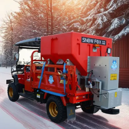 XHS-10000 Salt Fertilizer Spreader Machine for Snow Melting
