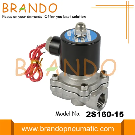 2S160-15 1/2'' Electric Solenoid Valve 24VDC 220VAC