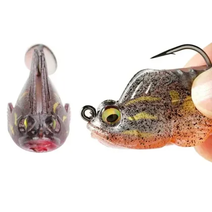 NEWMAJOR 7-20g Jig Wobblers - Dark Sleeper Silicone Soft Bait for Bass, Pike, Shad, Perch