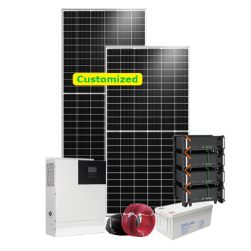 High Efficiency Hybrid Solar Power System with Multi-Panel Roof Mounting and 5-Year Lithium Ion Battery