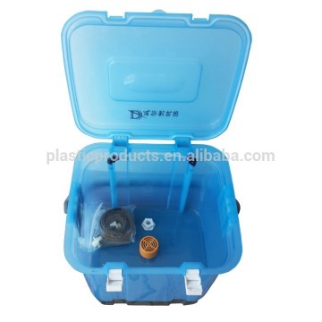F8008-C Clear plastic aerated live well fishing tank