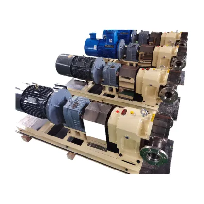 3-2RP Cam Type Double Rotor Pump Screw Food Hygiene Rotor Pump