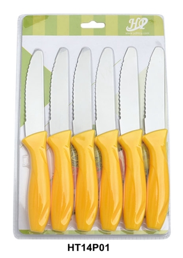 Butter knives with pp handle