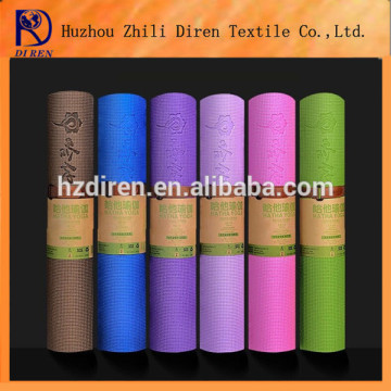 Eco-friendly Anti-Slip Yoga Mat,PVC Foma yogamatte and pilates mat