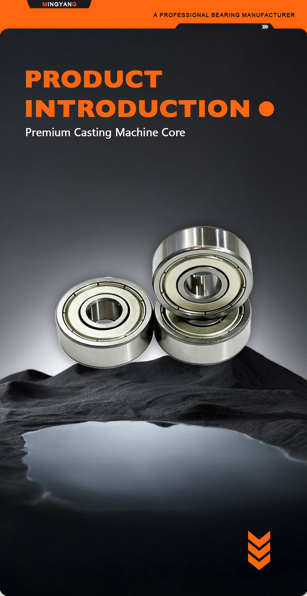 628‑ZZ Low‑Noise Mini Mechanical Bearing x