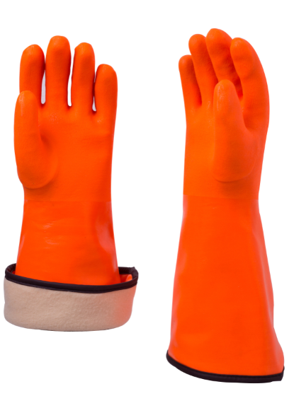 Guantes de invierno con revestimiento de PVC