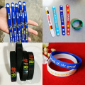 Intaglio Silicone Wrists Bracelets em relevo lembrança