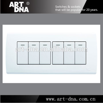 Top Quality A83 6 Gang Switch Rocker