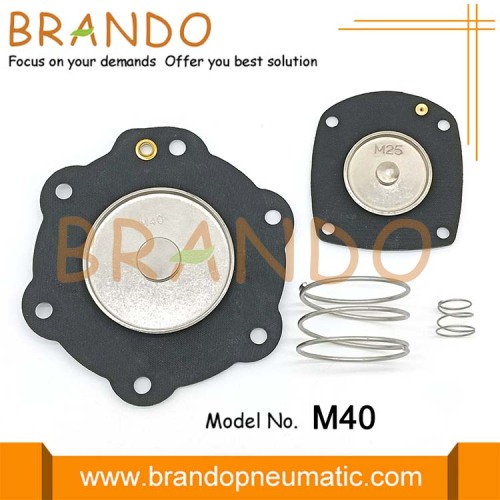 M40 1-1/2 &#39;&#39;NBR 먼지 수집가 펄스 제트 밸브 다이어프램