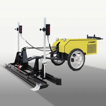 Gasoline Laser Leveling Screed Machine Concrete Rods Road Paver