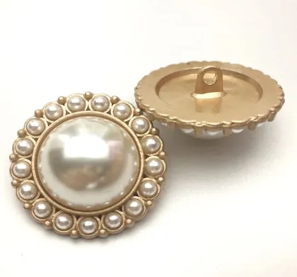 Metal buttons pearl buttons coat decoration buttons
