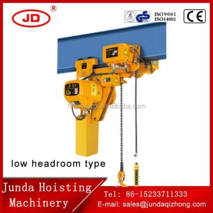 Hebei Junda KOIO 3T 380V Electric Chain Hoist