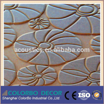 Attractive appearance embossed 3d wall panels, Decorative enviormental 3D wall panel