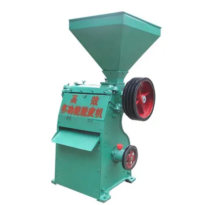 Grain Processing: Corn Peeling and Grits Making Machine