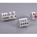 PCB push wire connectors for the communication industry