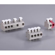 PCB push wire connectors for the communication industry