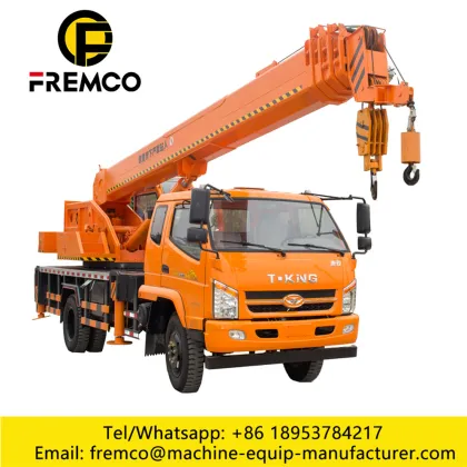 Dual Winch Truck Crane with T-King Chassis