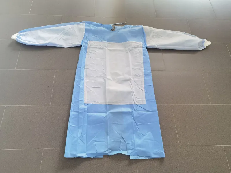 Disposable Surgeon's Sterile Surgical SMS SMMS Smmms Gown

**Title Suggestion:**  
**Sterile Surgical Gown for Surgeons**