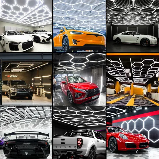 420W Aluminum Honeycomb LED Light for Garage and Workshop