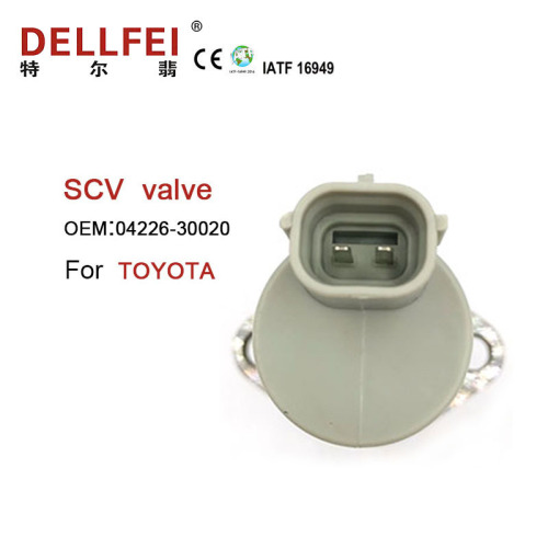 Válvula de control de succión de combustible OEM 04226-30020 para Toyota