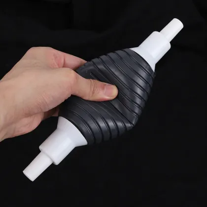 Portable Manual Liquid Oil Siphon Pump - Hand Gasoline Fuel Transfer Siphon Pump