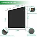RV Awning Side Shade Screen Complete Kits