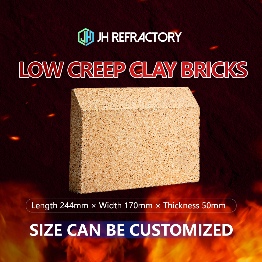 Low creep clay bricks Fire escape wall bricks size