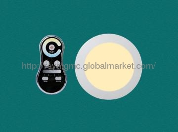 ? 11 ซ.ม. Dimmable LED แผงไฟควบคุม RF