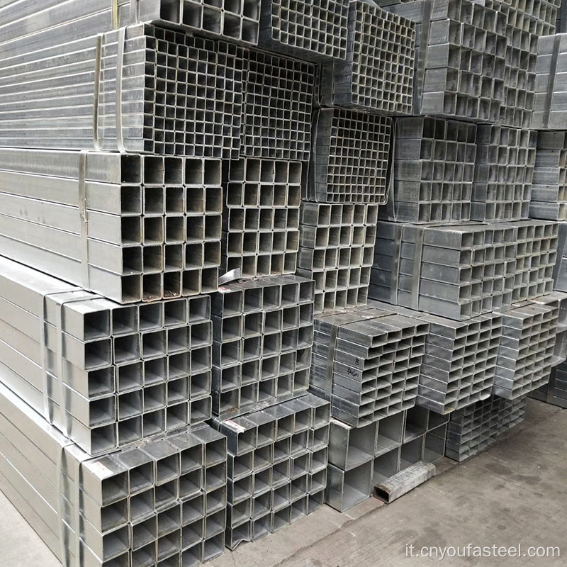 SGCC DX51D Hot Dip Galvanized Steel/Square Pipe