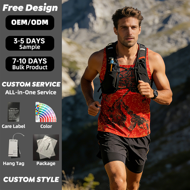 Running Vest Sports Vest Marathon Training Sleeveless Vest