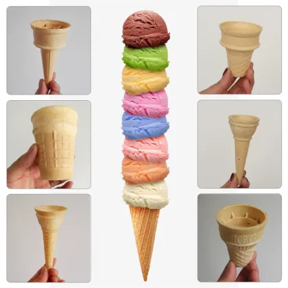 Commercial Cone Frozen Yogurt Soft Ice Cream Machine