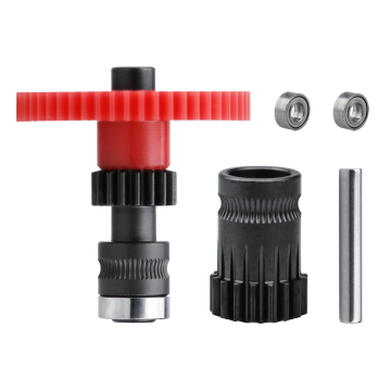 Upgrade Hardened Steel Integrated Extruder Gear Assembly