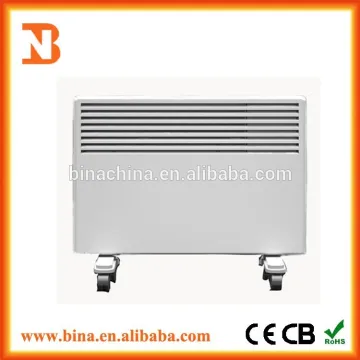 Freestanding water proof thermostats control convector heaters