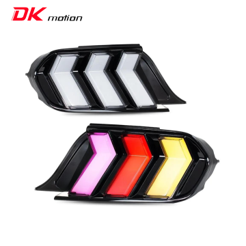LED Water Flash Turn Signal Rear Lights 2015-2023 LED Tail Lamp for Ford Mustang