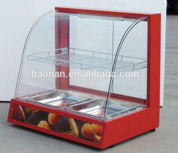 Catering Glass Food Warmer Display Showcase BN-660.R