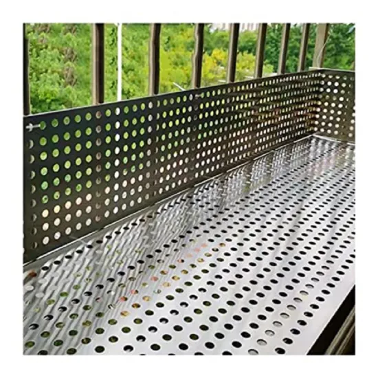 304 Stainless Steel Perforated Metal Sheet Thin Plate