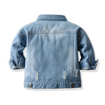 Baby Boys Birds Denim Capas de mezclilla