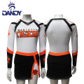 Dandy sports custom cheap cheerleader outfit youth cheerleading costumes dance apparel