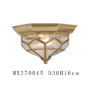 2014 copper soldering ceiling light,  Bronze finish, European style