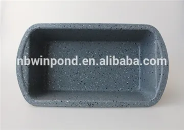 carbon steel metal baking pan marble enamel coating loaf pan