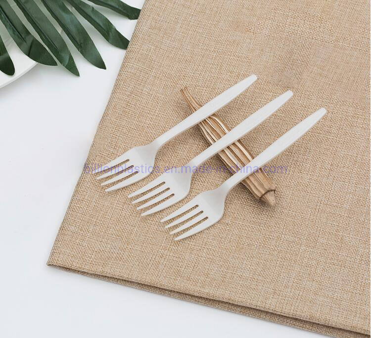 Individually Wrapped Disposable Dinnerware PP Plastic Utensil Tableware Cutlery Spoon Knife Fork