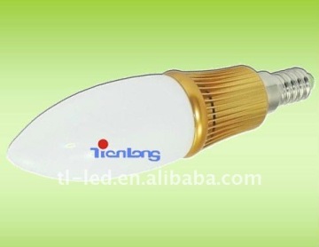 LED Candle Bulb, 3W CE and ROHS standard