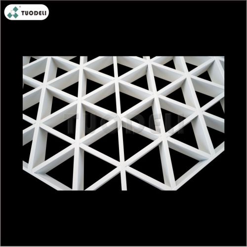 Ceiling Grid Systems Aluminum Triangle Type Open Cell Ceiling System Manufactory