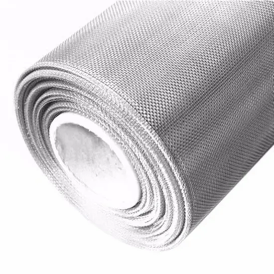60-80 Mesh Nichrome 2080 Heating Alloys Woven Wire Mesh Screen