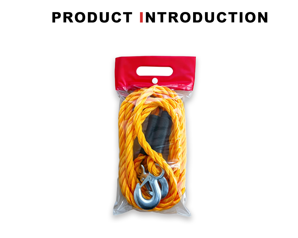 Nylon Car Tow Rope Kit x