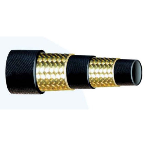 2-lapisan Steel Wire Braided Rubber Tube