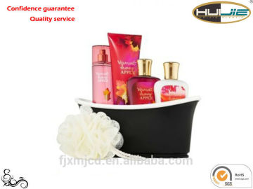 Plastic mini bathtub as gift - BC-0004(Black And White Storage Box For Bath Products)