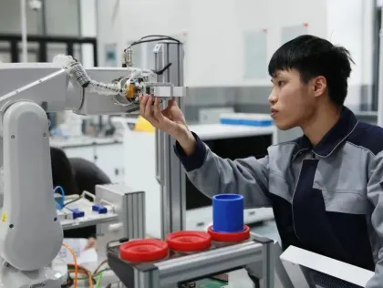 Physics Laboratory Equipment and Robotic ABB PLC Training Kits