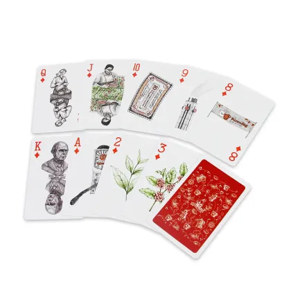 Custom Printed Recycled Paper Playing Cards: Tash, 52 & 54 Cards Deck & Poker Decks
