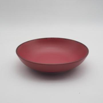 Attraktive farbenfrohe Farbglasur Steinzeug -Abendessen/Keramik -Abendessen Set